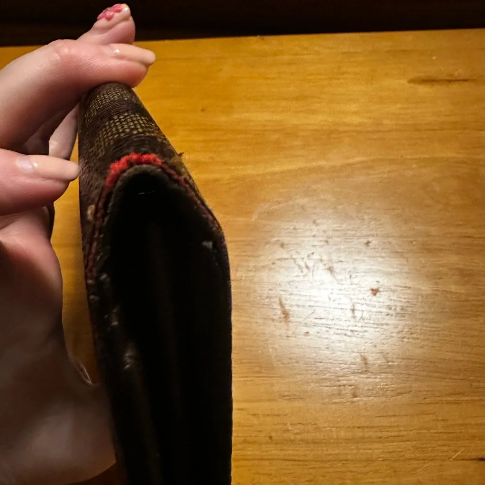 Louis Vuitton Damier Brown Long Wallet